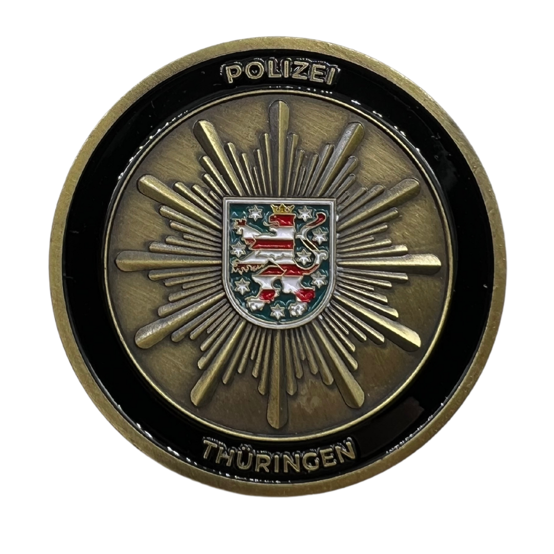 Police Thuringia limited collector's coin #15