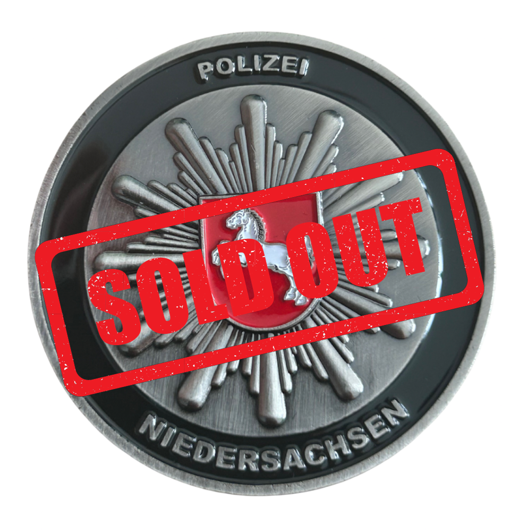 Polizei Niedersachsen limitierter Sammlercoin #12