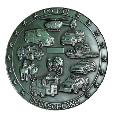 XXL Polizei Deutschland limitierter Coin