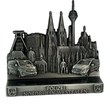 Polizei Bundesländer 3D-Metallskulpturen