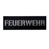 Feuerwehr Lasercut Patch Reflective