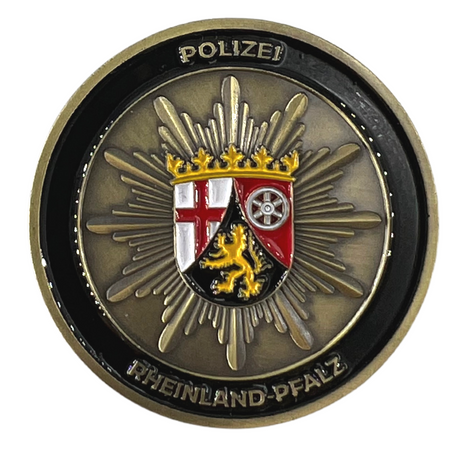 Polizei Rheinland-Pfalz limitierter Sammlercoin #13