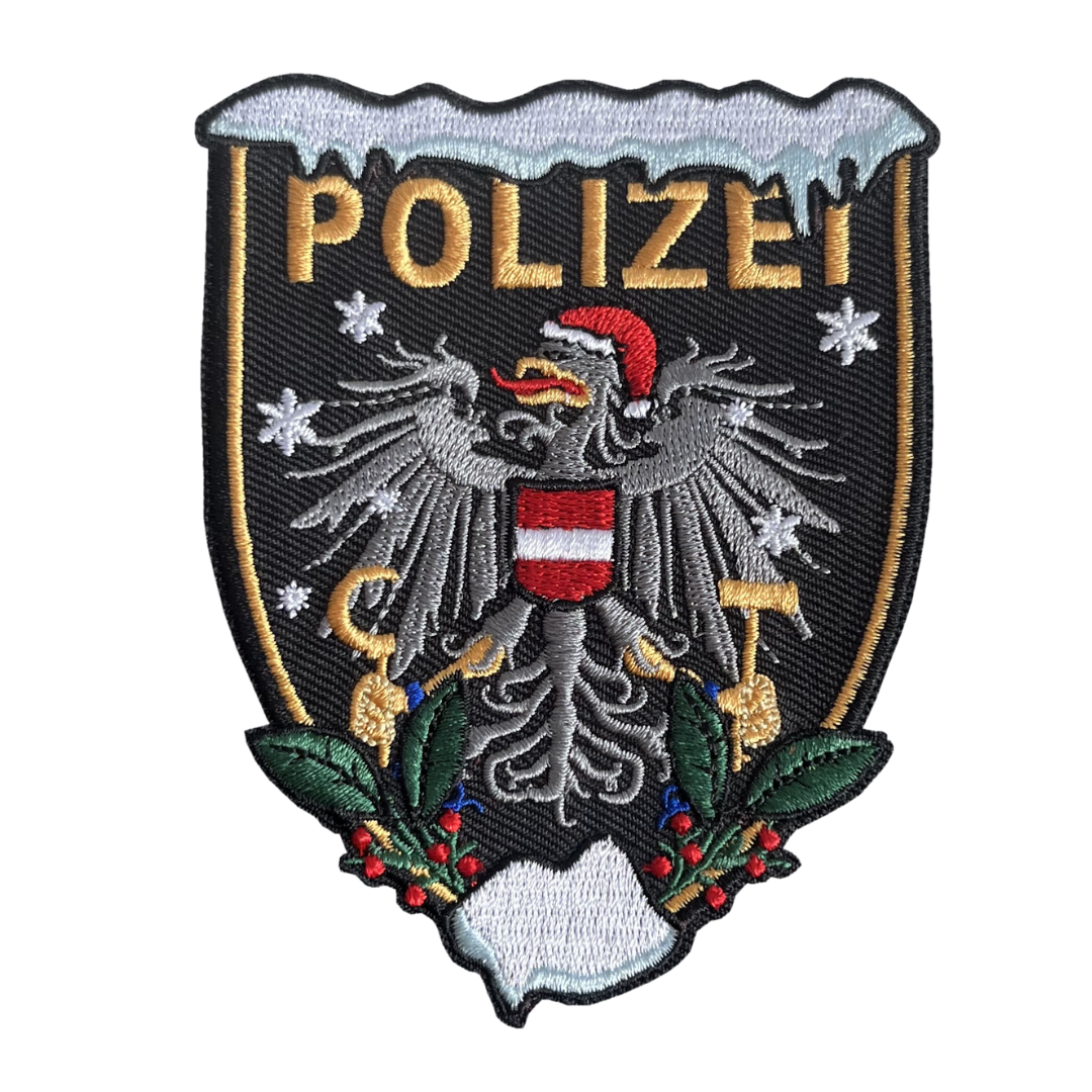 Polizei XMAS Österreich Textil Patch