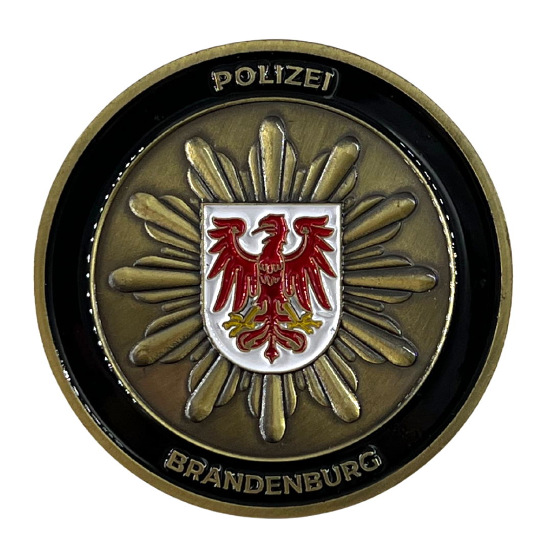 Police Brandenburg limited collector's coin #14