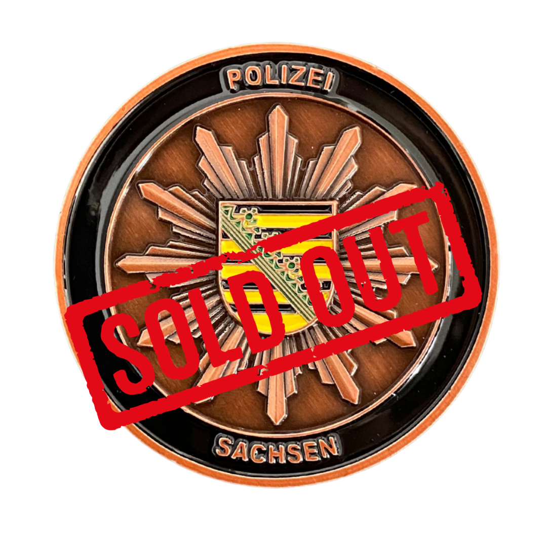 Polizei Sachsen limitierter Sammlercoin #9