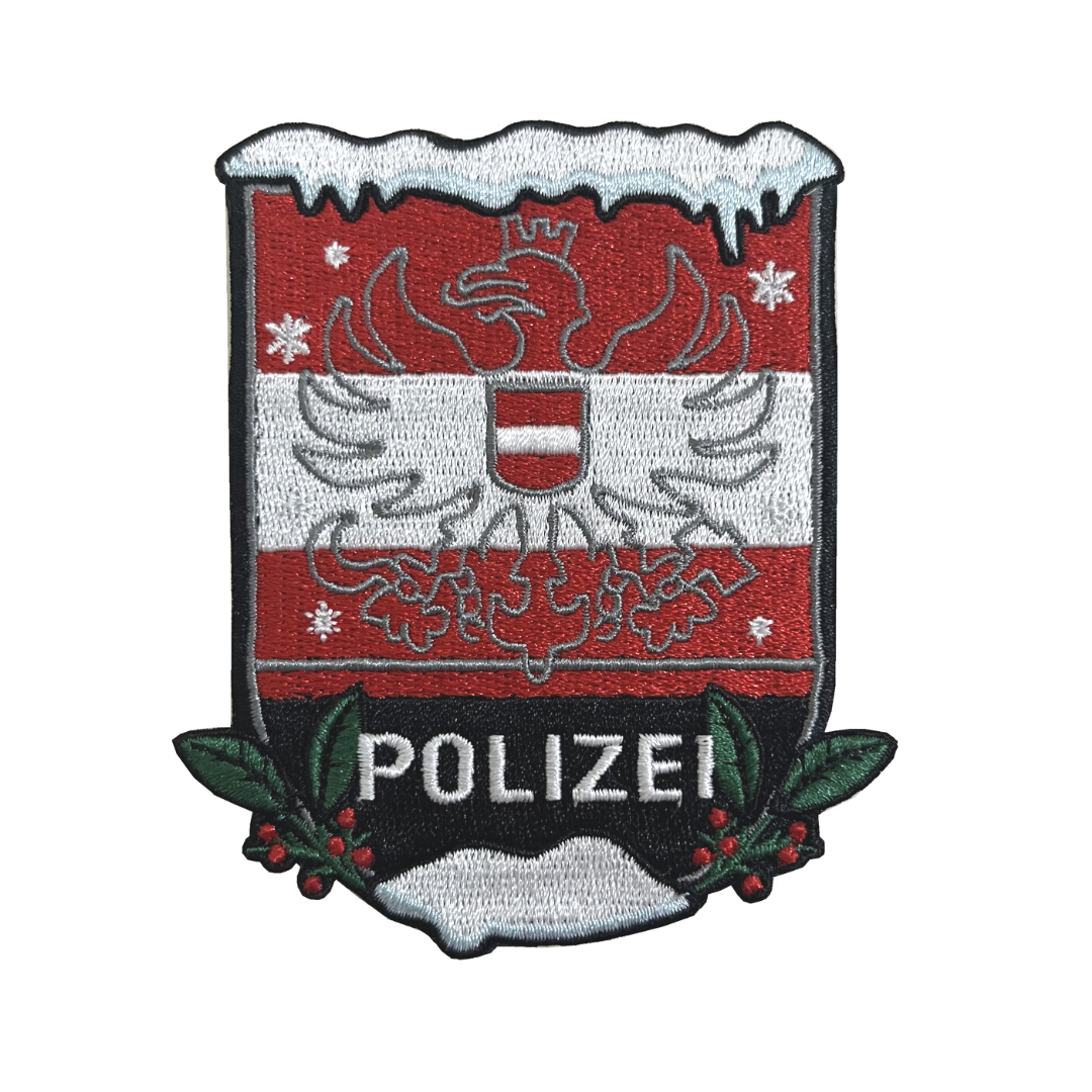 Polizei XMAS Österreich Version II Textil Patch