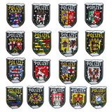 Komplettset Polizei Xmas Textil Länderpatches