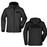 Winter Softshell Einsatzjacke mit Flauschflächen