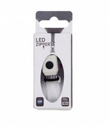 LED-ZIPPER Blinklicht Weiß One Size