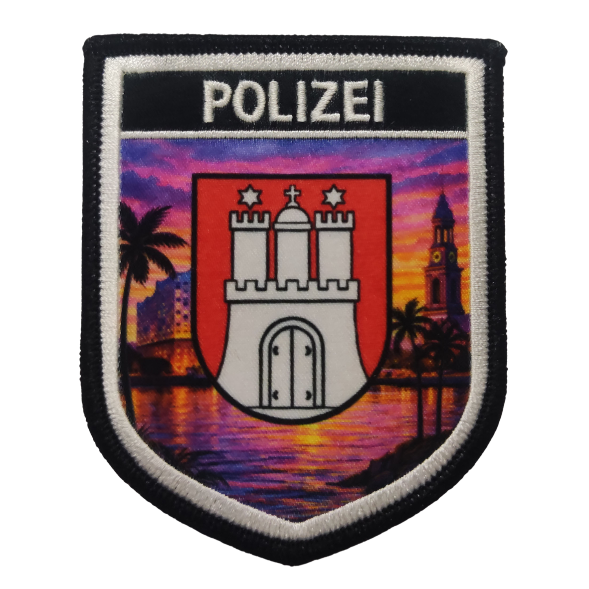 Polizei Bundesländer Summer Edition Textil Patches