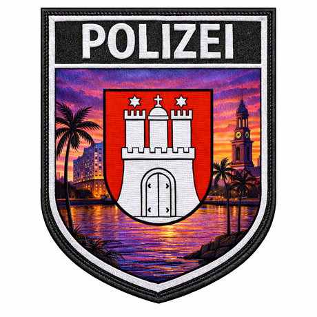 Polizei Bundesländer Summer Edition Textil Patches