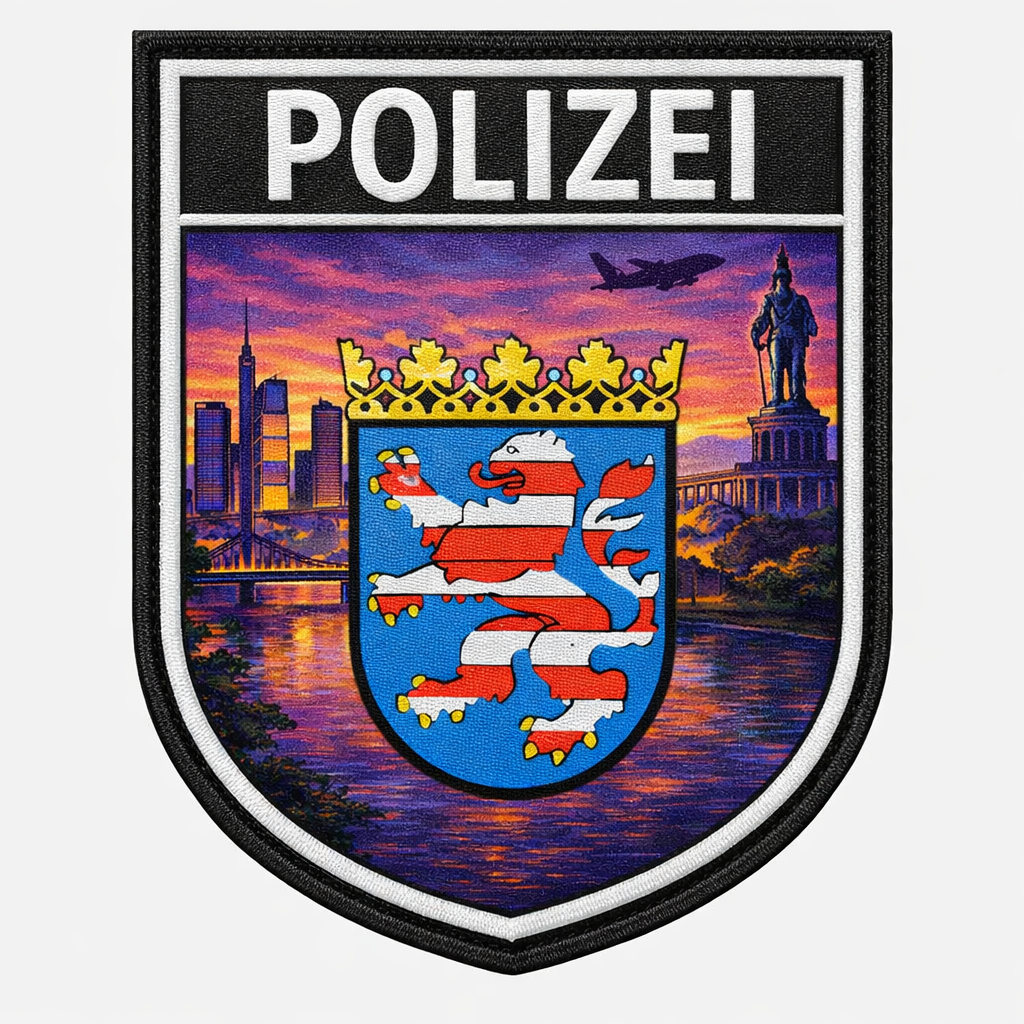 Polizei Bundesländer Summer Edition Textil Patches