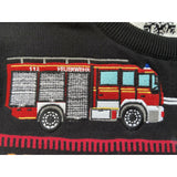 Kids Fire Department Xmas Sweater