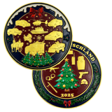 Limitierter XXL Polizei Weihnachtscoin 2025