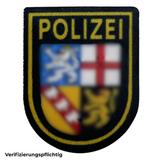 Mini Polizei Bundesländer Textil Patches