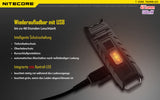 Nitecore Thumb UV - Cliplampe mit UV - Licht