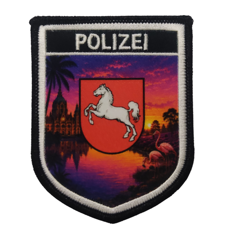 Polizei Bundesländer Summer Edition Textil Patches