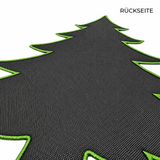 Set Weihnachtsbaum Patch Klettmatte + Small Polizei Xmas Rubber Länderpatches