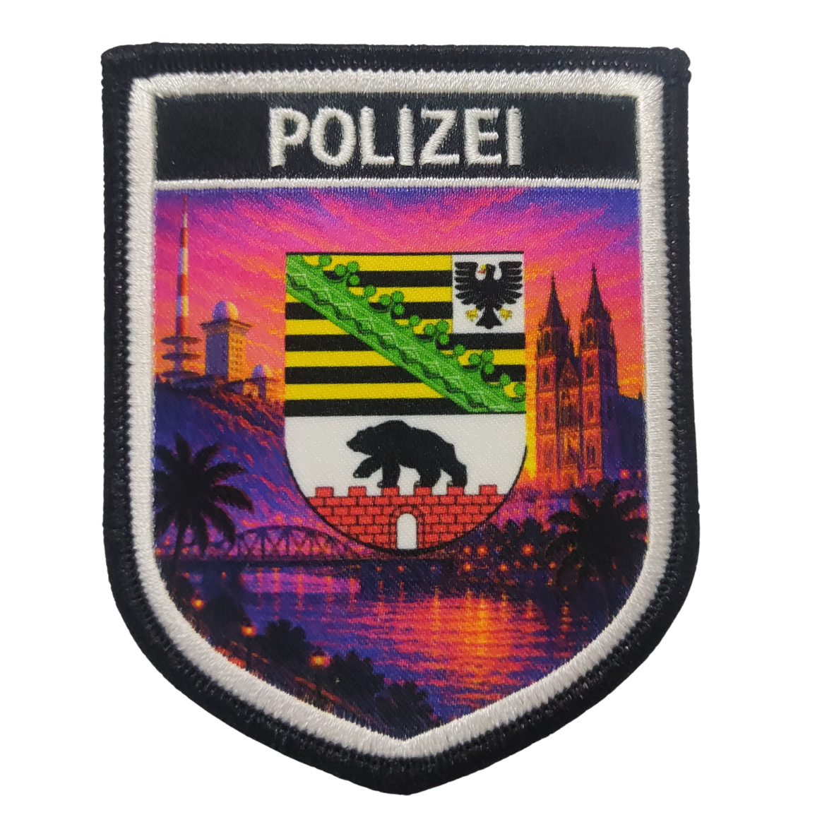 Polizei Bundesländer Summer Edition Textil Patches