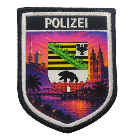 Polizei Bundesländer Summer Edition Textil Patches
