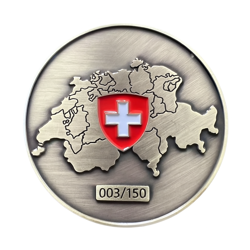 Polizei Schweiz Limitierter Sammler Coin