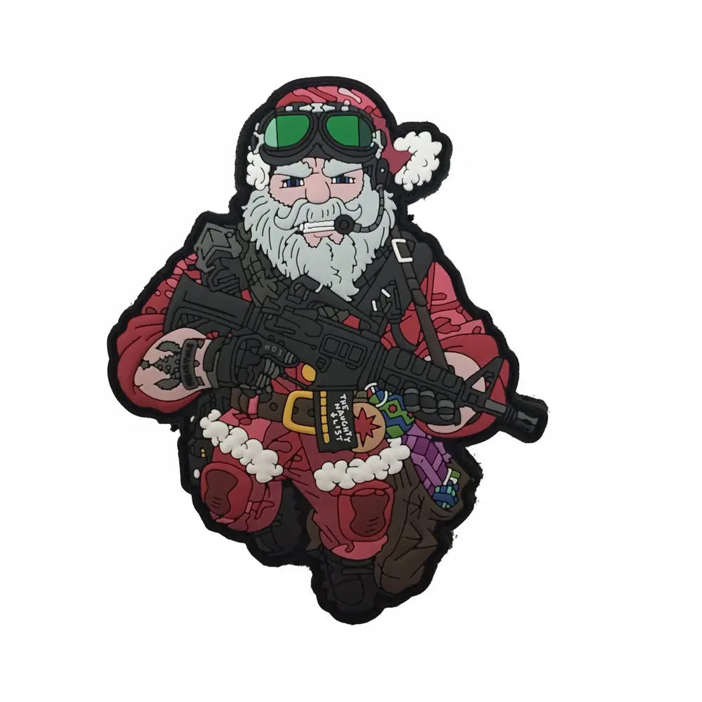 TACTICAL OPERATOR SANTA  Rubber Patch