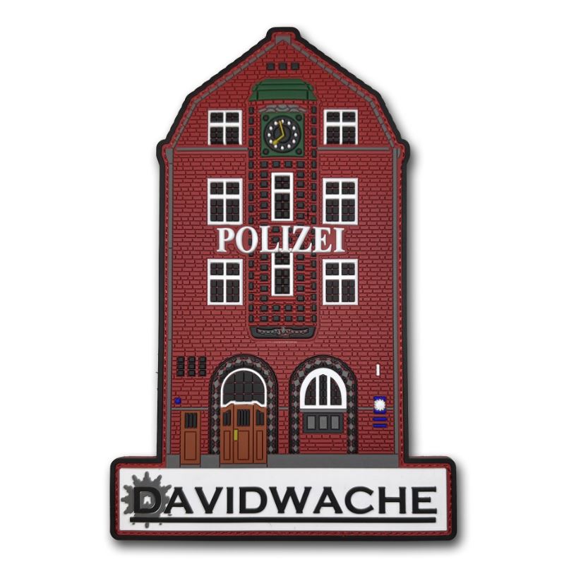 Davidwache Hamburg XXL Rubber Patch
