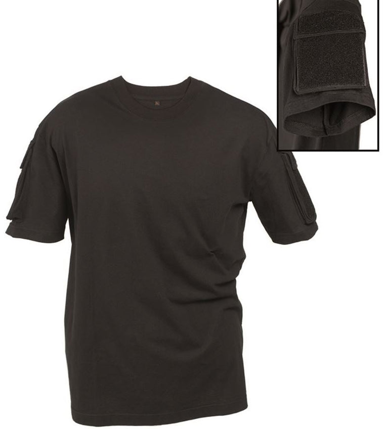 Mil-Tec Tactical T-Shirt mit Klettflächen