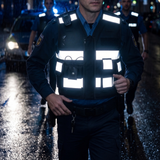 Taktische Warnweste schwarz