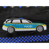 Police Navidad Xmas Sweater mit Patchklettfläche