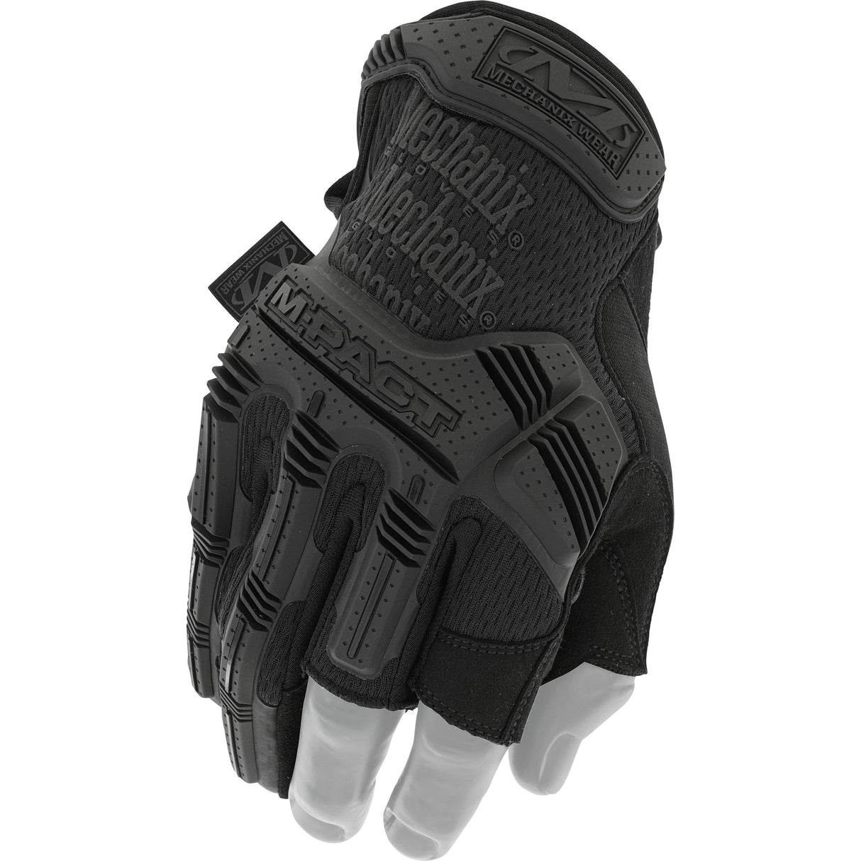 Mechanix M-Pact Fingerless Black Gloves