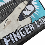 Finger Lang Textil Patch