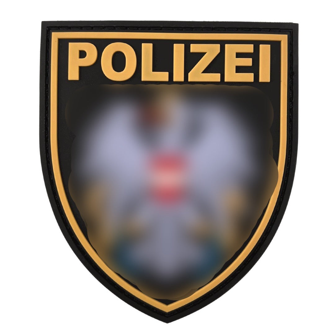 Polizei Österreich Color Rubber Patch