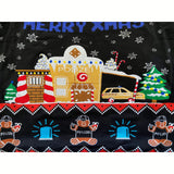 Police Gingerbreadhouse Xmas Sweater Unisex