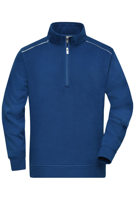 Individualisierbares Einsatz-Sweatshirt Half-Zip