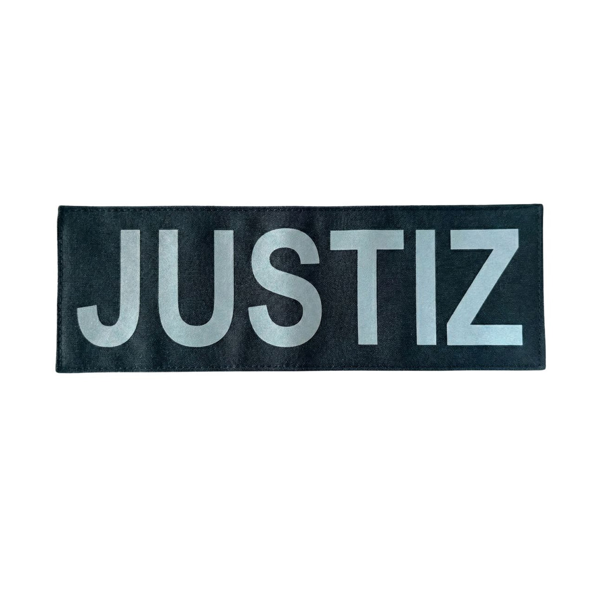 Flammhemmende Textil Patches "JUSTIZ"