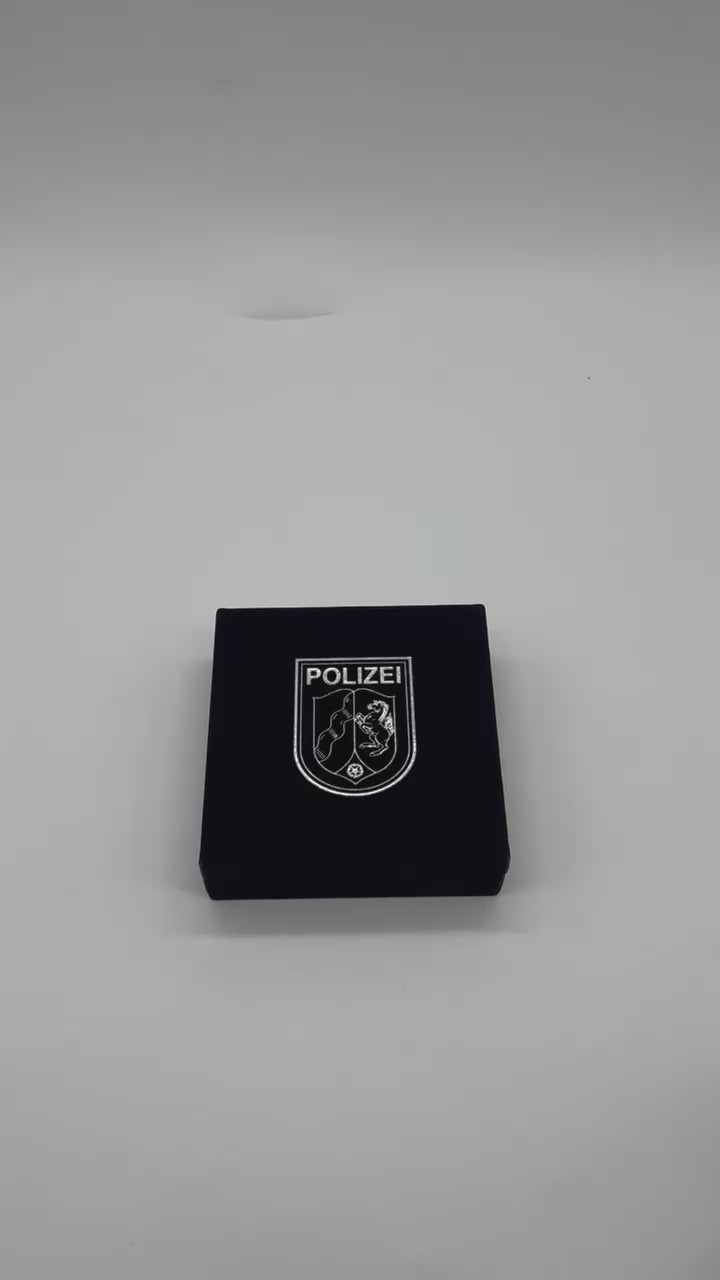Polizei Bundesländer 3D-Metallskulpturen