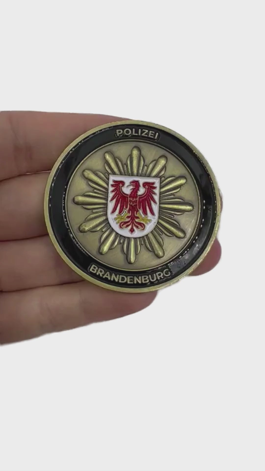 Police Brandenburg limited collector's coin #14