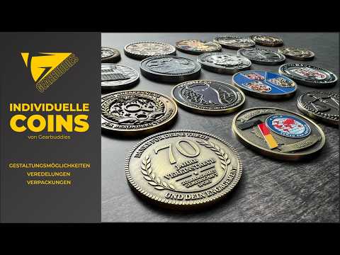 Individuell gefertigte Coins (ab 25 Stück)