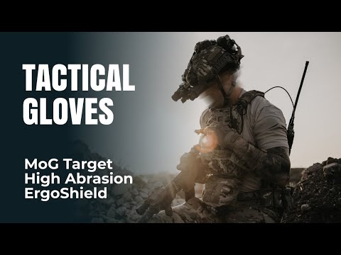 MoG Masters of Gloves MoG Target - High Abrasion ErgoShield Black