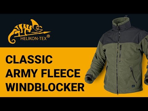 Classic Army Windblocker Fleece Jacke