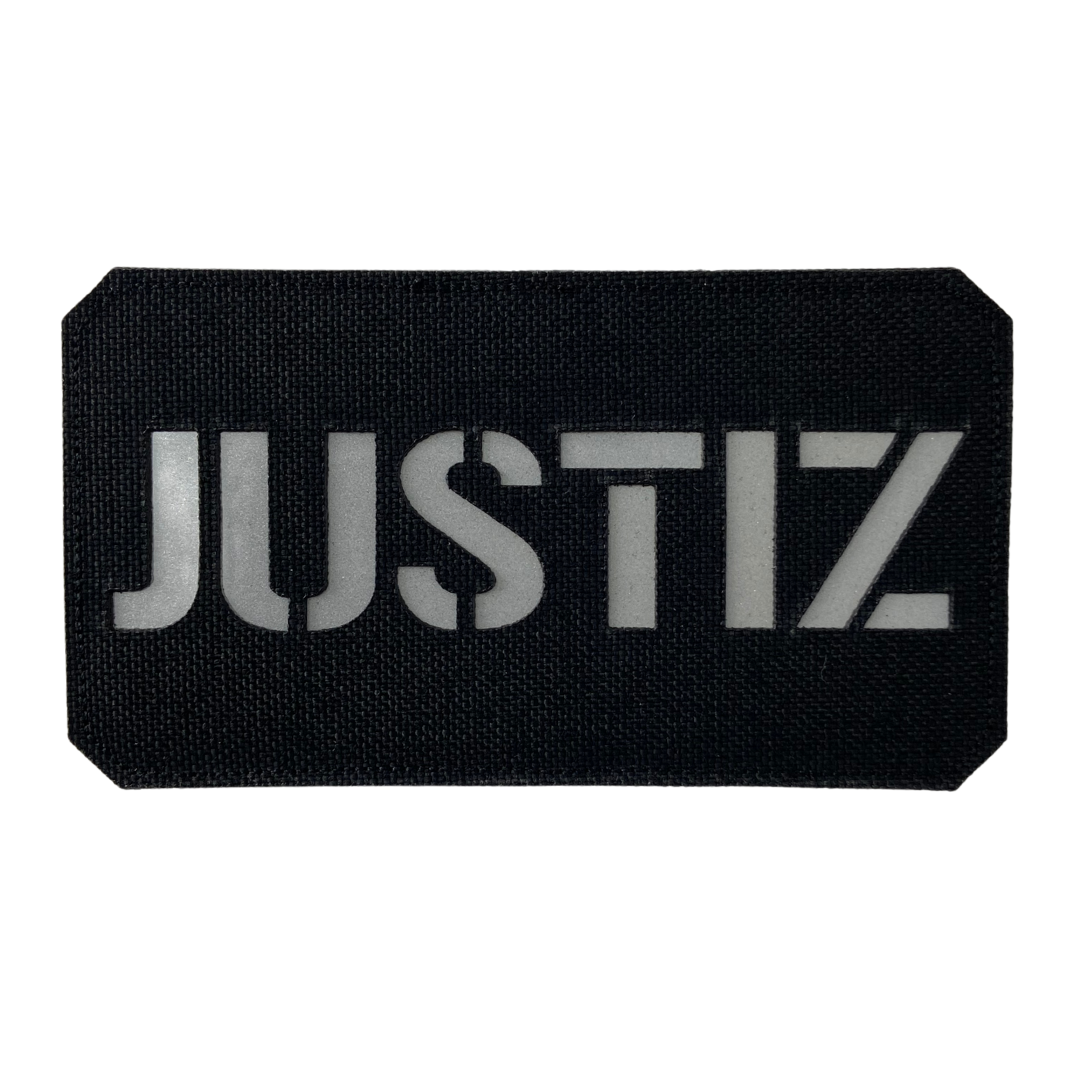 Justice Lasercut Patch Reflective