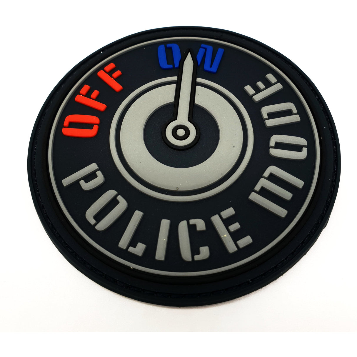 Police Mode Rubberpatch - Polizeimemesshop