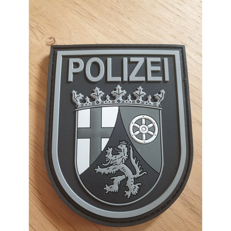 Polizei Rheinland-Pfalz "Black Ops" Patch - Polizeimemesshop
