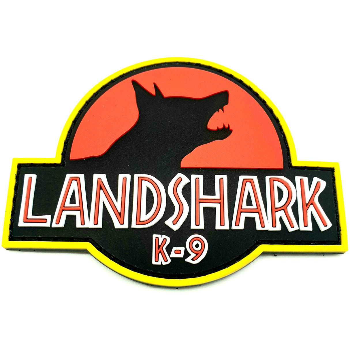 Landshark K9 Jurassic Patch - Polizeimemesshop