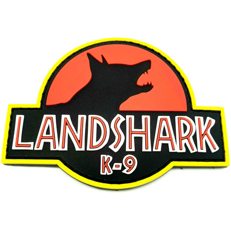 Landshark K9 Jurassic Patch - Polizeimemesshop