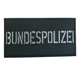 Lasercut Bundespolizei Textil Patch