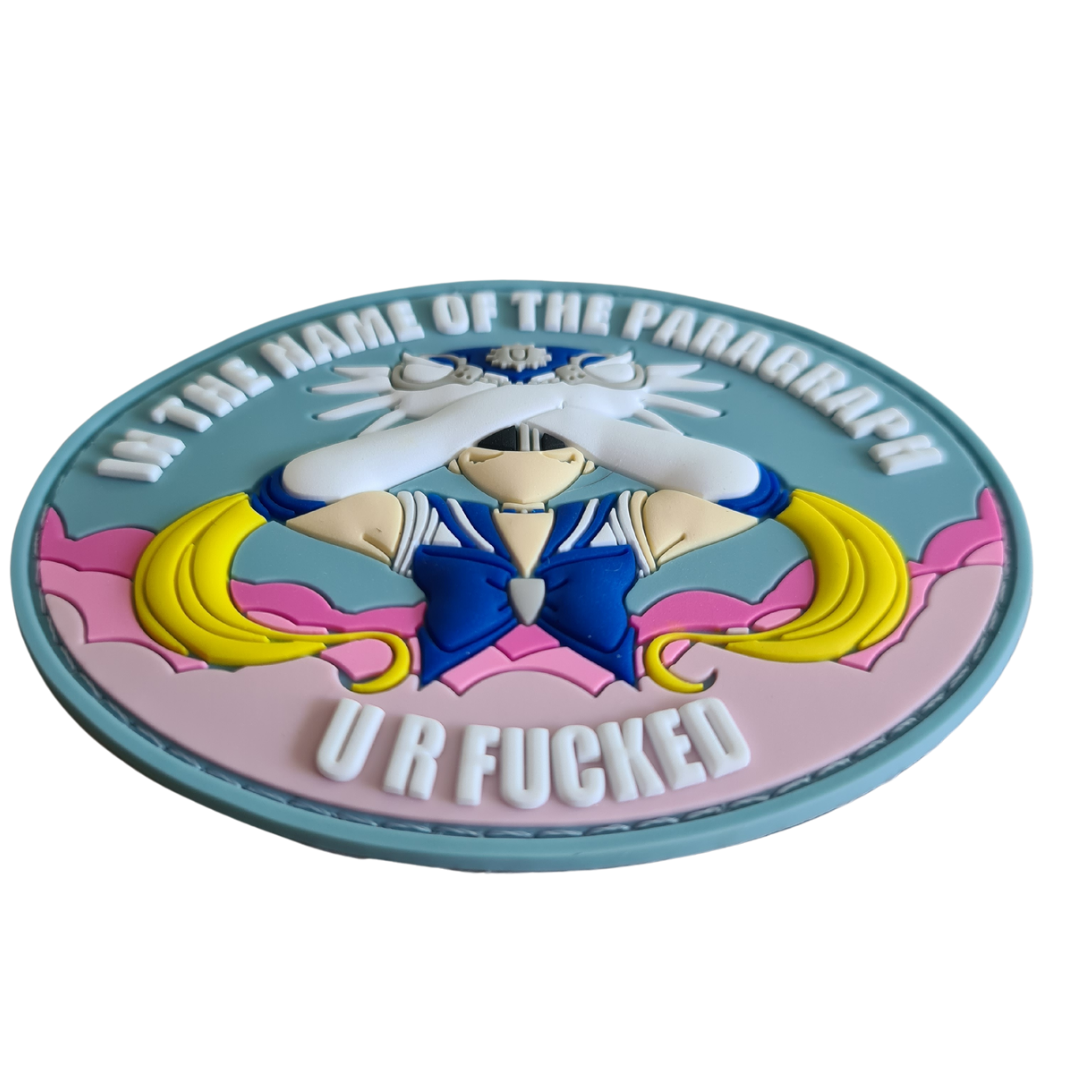 Sailor Moon Police Rubber Patch