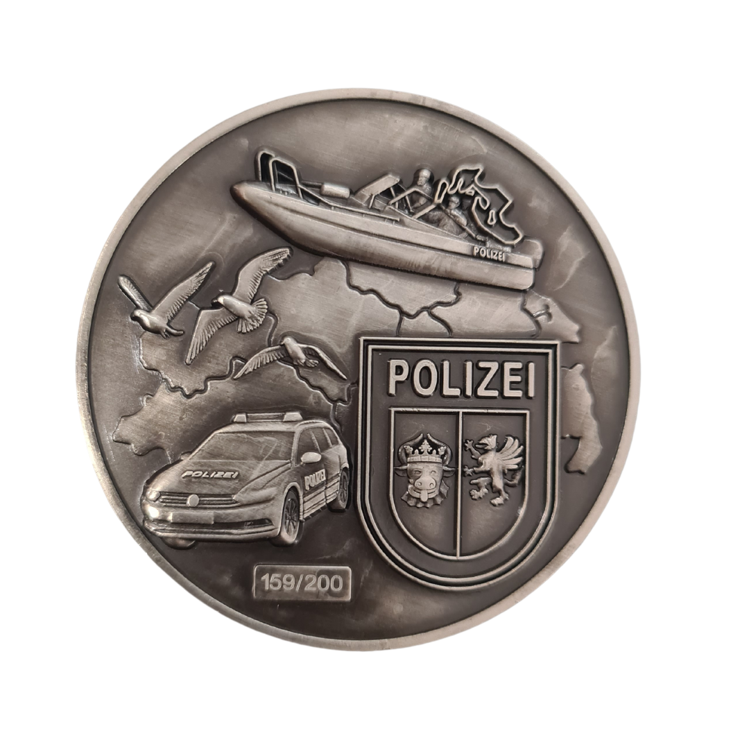 Police Mecklenburg-Western Pomerania limited collector's coin #3 