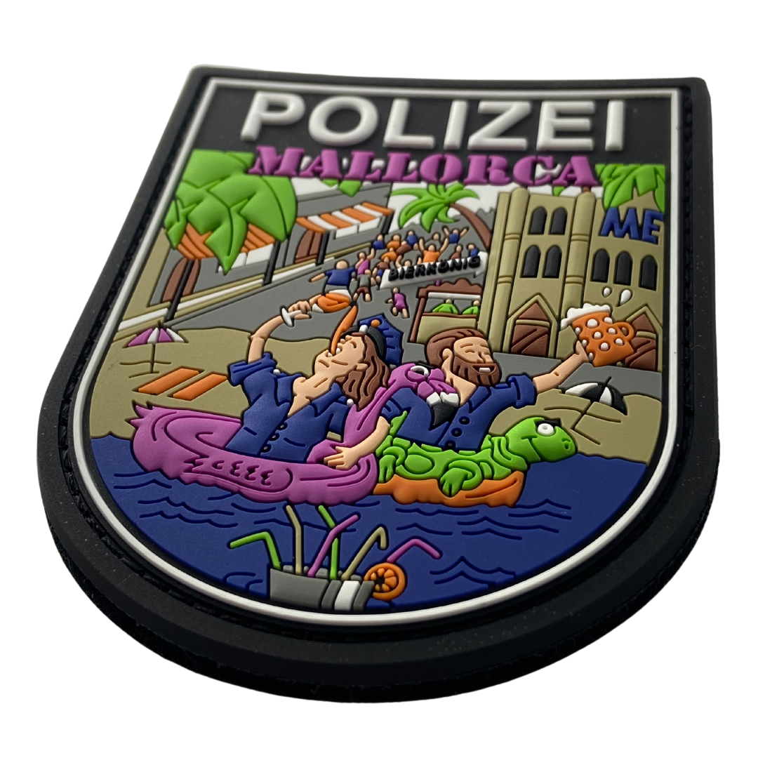 Police Mallorca Rubber Patch